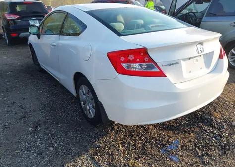 2012 Honda Civic Lx z USA, uszkodzony, nr VIN 2HGFG3B54CH519599